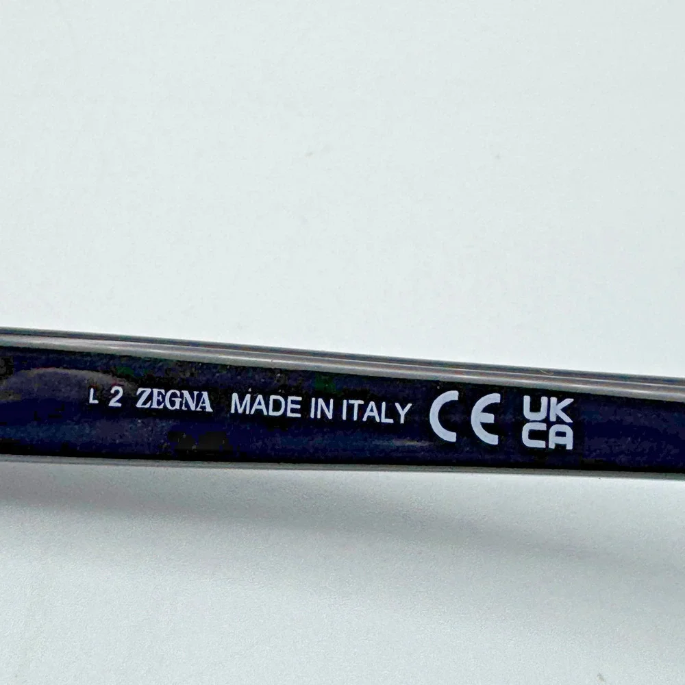 Ermenegildo Zegna Sunglasses EZ0281-F 01R Black Frame Green Polarized Asian Fit